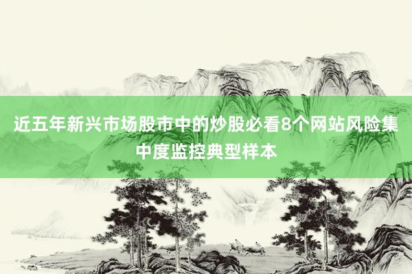 近五年新兴市场股市中的炒股必看8个网站风险集中度监控典型样本